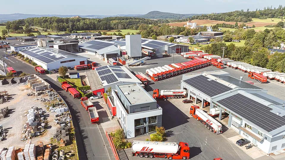 Luftaufnahme Drohne SiLog GmbH Unternehmensgelände